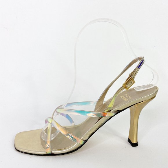 Stuart Weitzman Shoes - Stuart Weitzman Iridescent Slingback Heels
